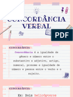 Concordancia Verbal