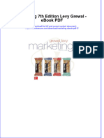 Ebook Download Marketing 7th Edition Levy Grewal - Ebook PDF All Chapter