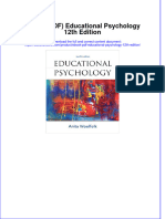 Ebook Download (Ebook PDF) Educational Psychology 12th Edition All Chapter