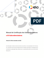 Elo - Manual de Certificação Dos Subcredenciadores 6.0