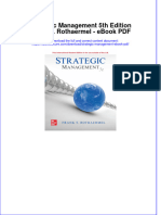 Ebook Download Strategic Management 5th Edition Frank T. Rothaermel - Ebook PDF All Chapter