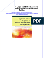 Ebook Download (Ebook PDF) Legal and Ethical Aspects of Health Information Management 4th Edition All Chapter