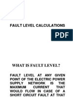 4.0 Fault Level Calculations-Is