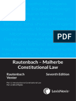 Constitutional Law, 7th Edition, Rautenbach, Malhe - 231213 - 175157