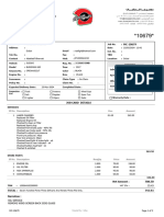 Job Card / Work Order: Register Wheel Caps Radio Tools Antenna Wipers Spare Tyre Jack