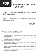 Embedded Systems - 1