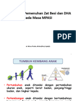 Pemenuhan Zat Besi Dan DHA Optimal Pada Masa MPASI