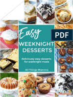 Easy Weeknight Desserts - ATM