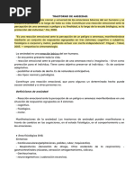 Trastorno de Ansiedad y Trastorno Obsesivo Compulsivo, Intervencion Desde La TCC