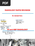 Radiology NEET PG REVISION 2 Dr. Zainab Vora