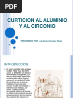 Curticion Al Aluminio y Al Circonio