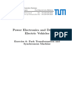 06 - Exercise - Park Transformation and Synchronous Machine