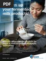 DSM Fermented Milk Products Leaflet