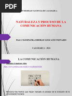 La Comunicación - Prof. Cleopatra Lescano Tiznado - Lenguaje y Comunicación-Unc-2022