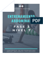 Ficha Abdominales - Fase 3 Nivel 7