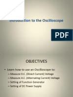 Introduction To Ocilloscope