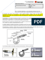 Metrología Micrómetros Guía de Estudio N°1 2023