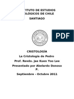 La Cristología de Pedro