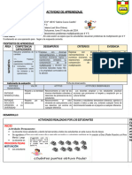 Actividad de Aprendizaje 01 Julio-Problemas de Multiplicacion Por 4 y 5