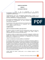 Derecho Maritimo. Material de Apoyo