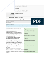 Examen La Calidad Como Herramienta de Gestión de Recursos Humanos