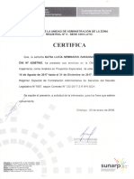 Certif. para INEI