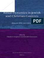 Ritual Dynamics in Jewish and Christian Contexts (Claudia D. Bergmann, Benedikt Kranemann)