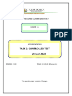 GRADE 11 LO (Physical Education) TERM 3