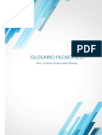 Glosario Filosofico