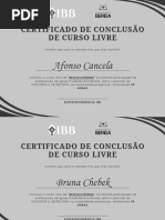 Certificado Neocalvinismo