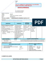 Sesión Mat.16-11 Comparamos Números Hasta El 70