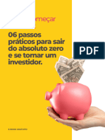 6 Passos para Investir