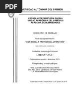 Cuaderno Trabajo Literatura I