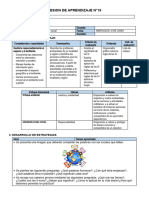 Sesion de Aprendizaje Las Personal Social5 R