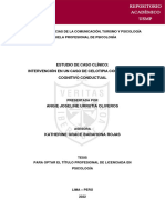 ++estudio de Caso e Intervencion de Un Trastornos Celopata PDF