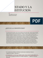 El Estado y La Constitucion