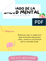 Presentación Taller Sobre Salud Mental en La Escuela