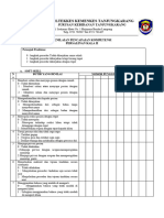 Daftar Tilik Kala II OSCE