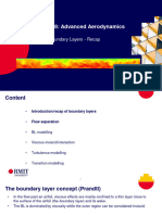AERO2358 Week2 1 Boundary Layers Recap