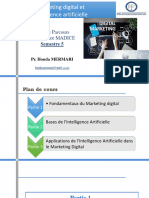 Cours Marketing Digital Et Intelligence Artificielle - Version Pour Examen