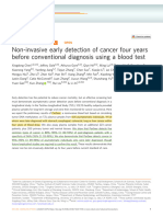 2020 - Cer Four Years Before Conventional Diagnosis Using A Blood Test