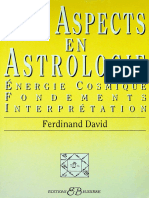 Les Aspects en Astrologie de Ferdinand David