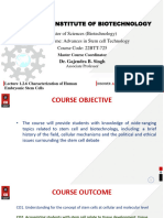 Lecture 1.2.6 Characterization of Human Embryonic Stem Cells