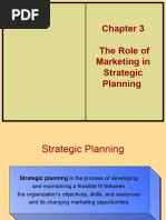 The Role of Marketing in Strategic Planning