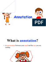 Annotation - Fiction - Presentation 2