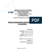 Teoria Del Computador, Informe de Sistema de Automatizacion, 10% 2er Corte 2