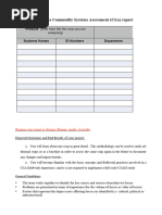 CSA Report Template