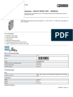 Voltage Measuring Transducers - MACX MCR-VDC - 2906242: Key Commercial Data