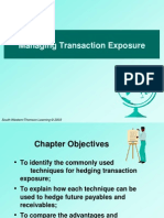 Managing Transaction Exposure