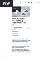 Polars Vs Pandas - Benchmarking Performances and Beyond - LinkedIn